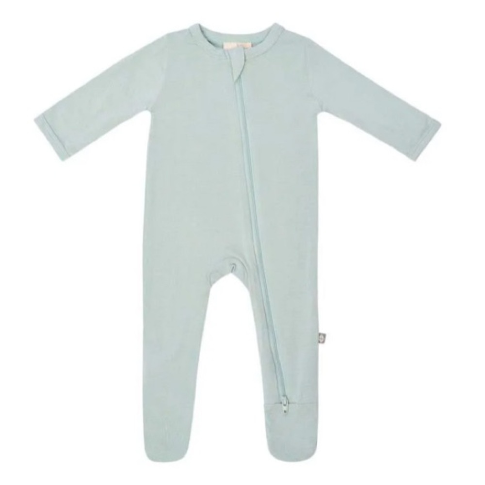 Kyte BABY Sage snap footless romper